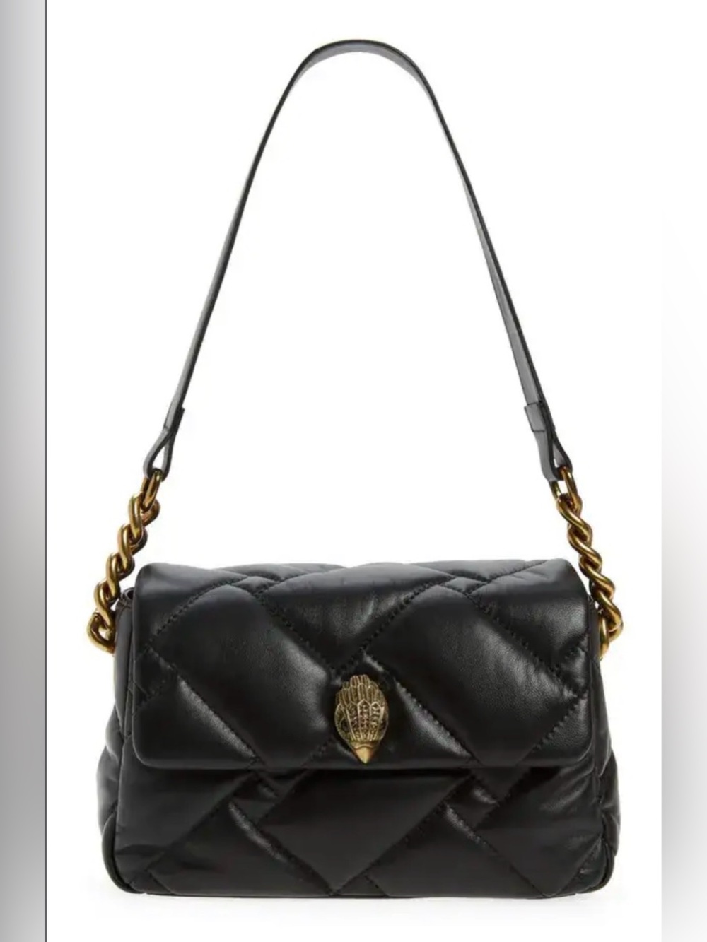 Kurt Geiger London Kensington Drench Shoulder Bag Black NWT